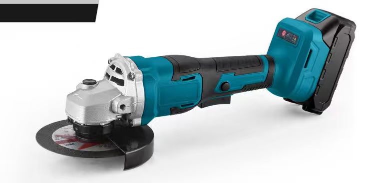 Brushless Motor 125mm Cordless Angle Grinder – Battery-Powered Grinding Machine