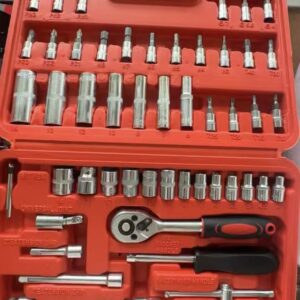 Socket Set Material: Stainless steel Number of pieces: 53 Size: 1/4 inch