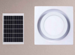 P12 8/10-Inch Solar Exhaust Ventilation Fan