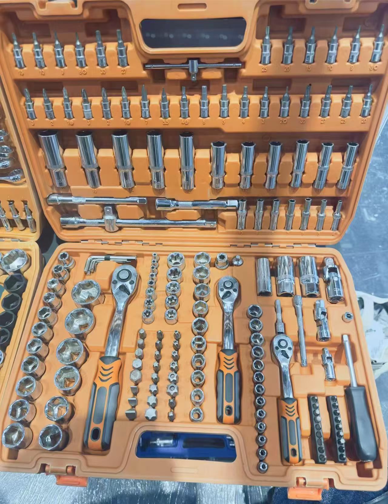 SRUNV 172-Piece Automotive Repair Tool Box – Complete Car Mechanic Tool Kit