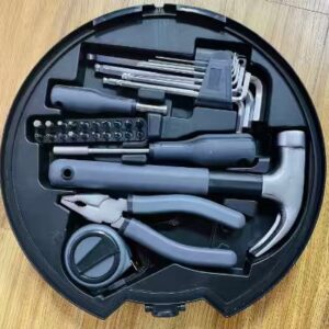 All-in-1 Tyre Shape Multifunction Hand Tool Set – Car Wheel Tool Kit