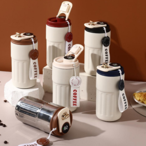 Temperature Display Coffee Cup
