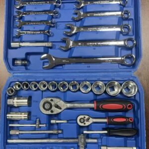 Auto Sleeve Combination Ratchet Spanner Set – Socket Wrench Car Repair Hand Tool Kit