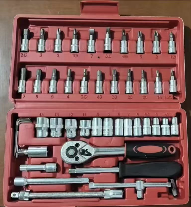 Professional Auto Mechanical Ratchet Socket Set – Wrenches & Sockets Kit