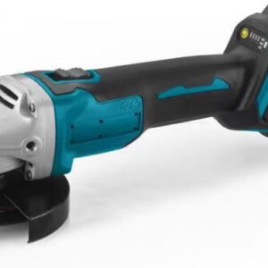 Cordless Angle Grinder 125Mm, Brushless Motor Metal Grinder with 4.0Ah Batteries, 20000RPM Professional Power Tools For Cutting, Polishing,2 Battery