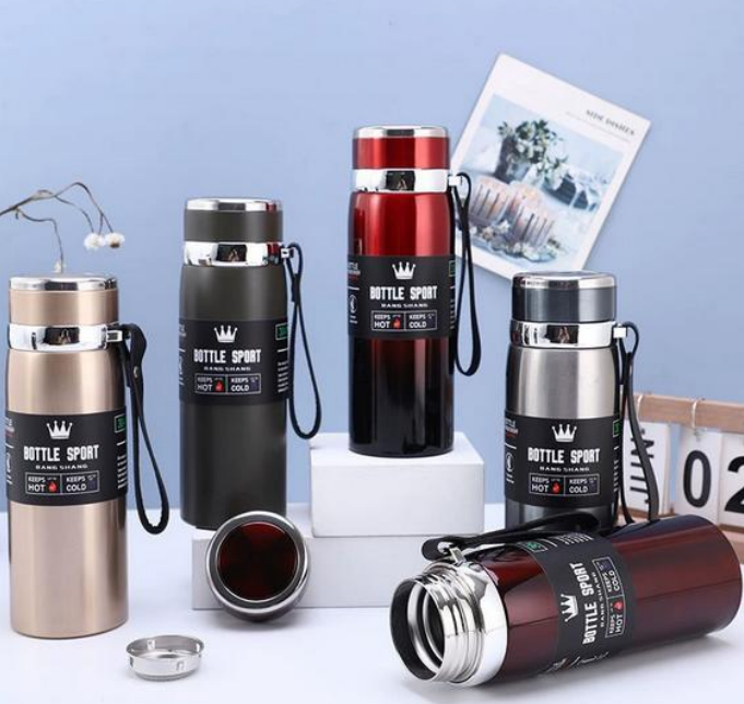 Strap Handle Vacuum Flask
