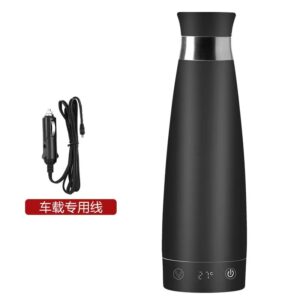 300ml Electric Heating Cup with LCD Temperature Display – Tea & Coffee Mug