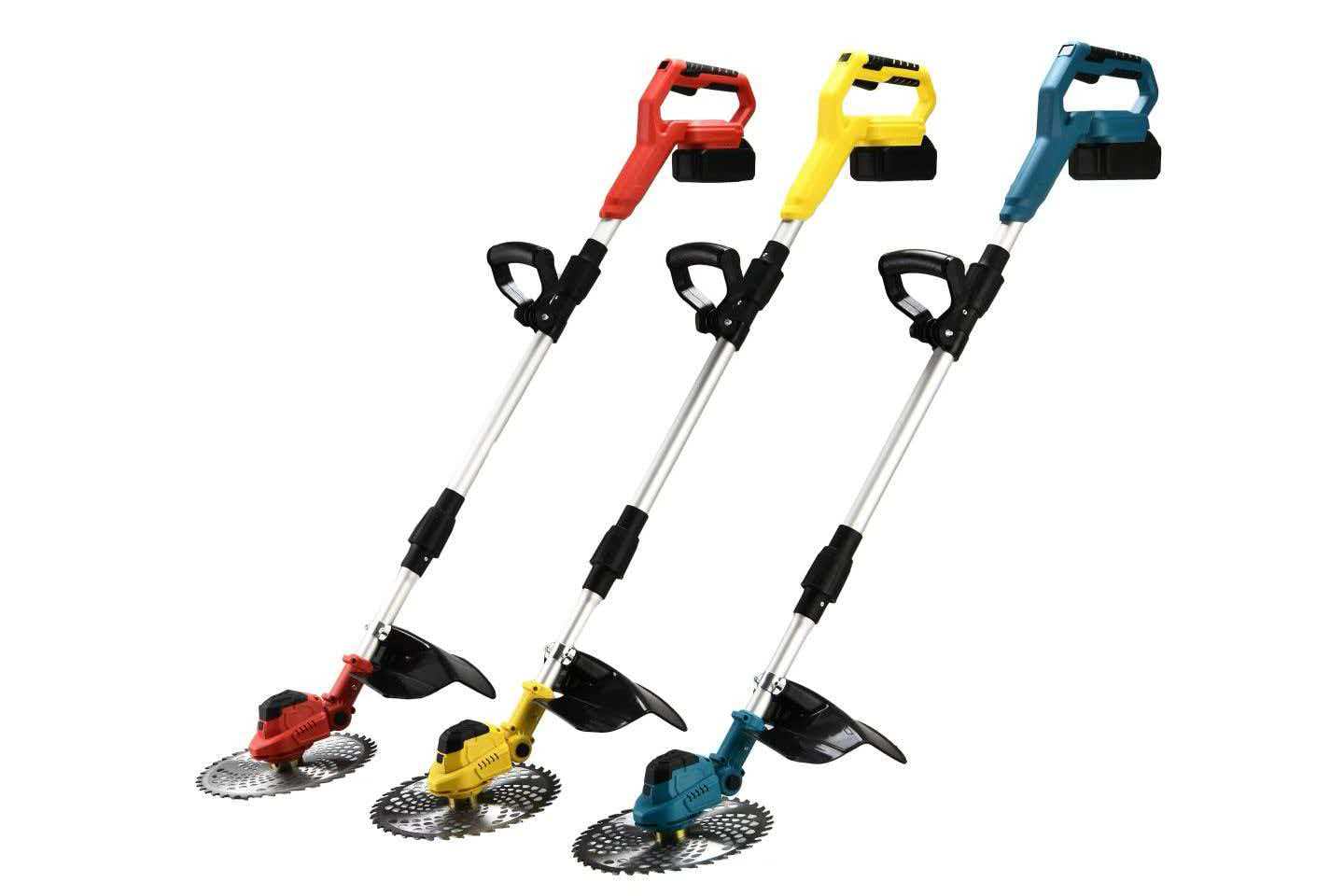 21V Cordless Electric Grass Trimmer / Brush Cutter with Circular Saw Blade
