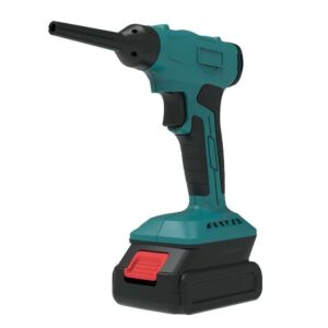 21V Cordless Electric Air Blower & Dust Blower (Teal/Blue)