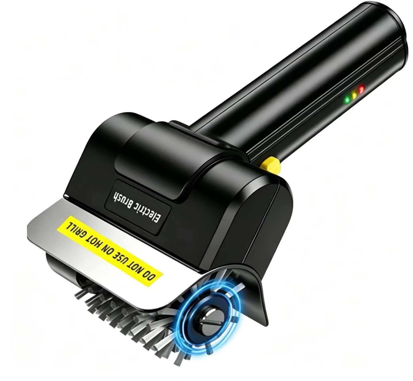 Rechargeable Electric BBQ Grill Brush with Stainless Steel Bristles