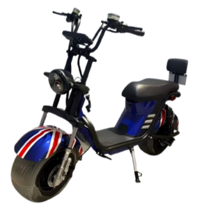 1000W Citycoco Harley-Style Electric Scooter with Union Jack Design