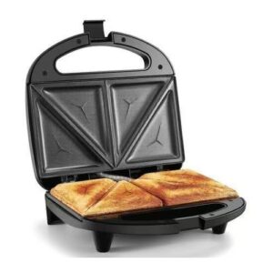 Electric Sandwich Maker with Non-Stick Plates