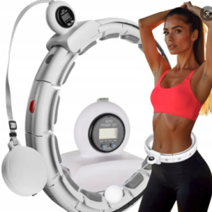 Smart Weighted Hula Hoop with Digital Counter & Massage Nodes