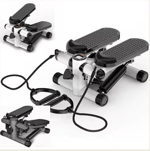 Mini Stair Stepper with Resistance Bands & LCD Monitor