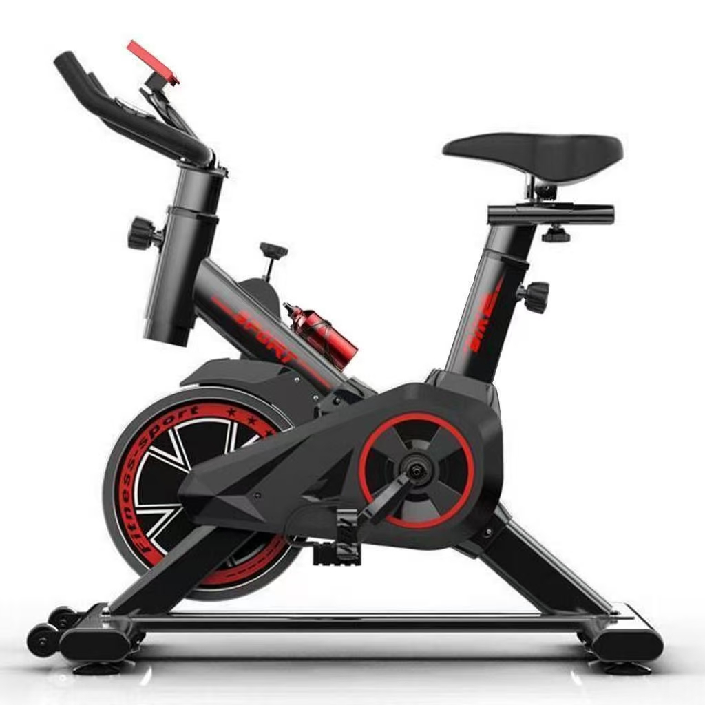 Indoor Spin Bike with Belt Drive & 6KG Flywheel