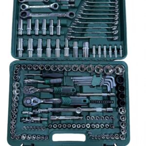 151-Piece Socket Wrench Tool Set – Multifunctional Auto Repair & Maintenance Tool Box