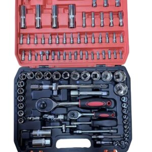 Factory Tool Kit Set – Multi-Storage Plastic Tool Box with Carry Case