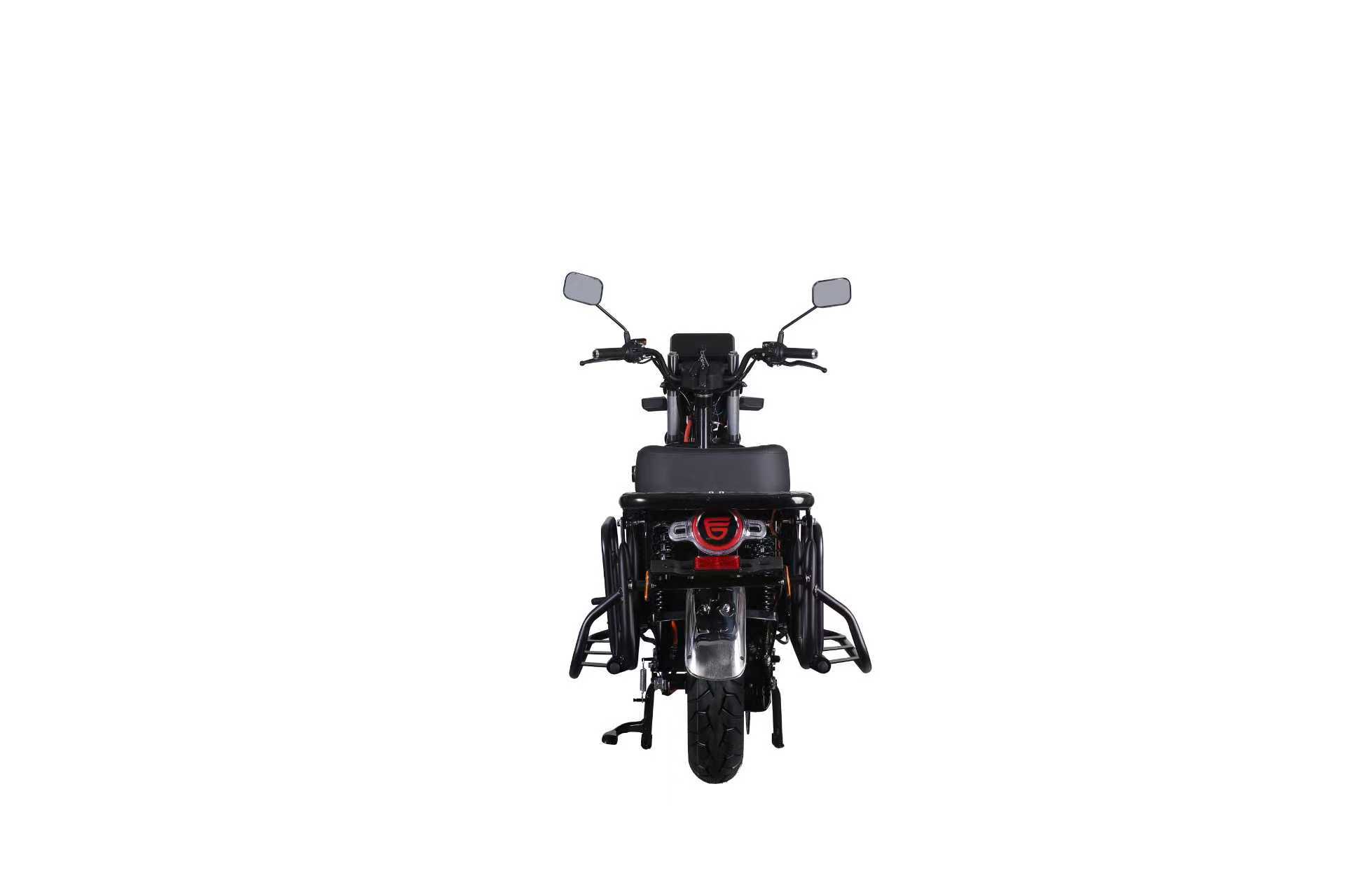 Black Delivery-Style Electric Scooter - Image 4