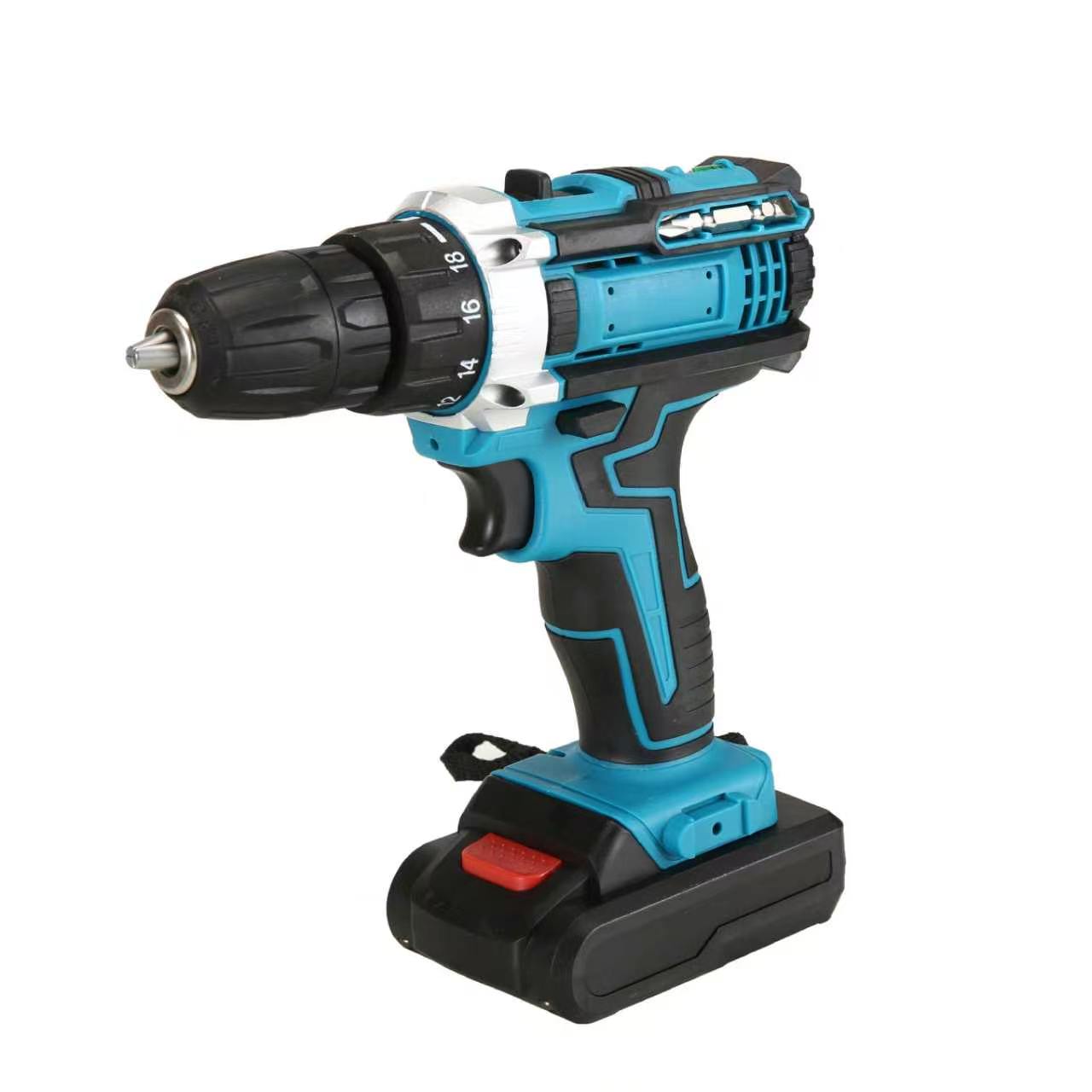Multi-functional Cordless Drill Home Tool Kit – Battery Powered Screwdriver Set