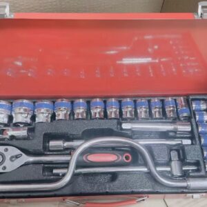 24-Piece Socket Set – Professional Hand Tool Kit
