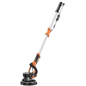 810W Adjustable 5-Speed Drywall Polishing Machine – Powerful Sander with 6 Sanding Discs
