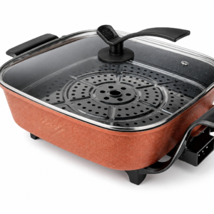 8cm High Square Electric Pot