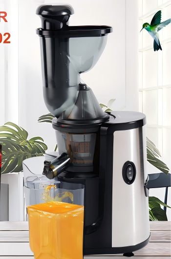 JuiceMax KS-1502 2000W Slow Juicer with Wide Feed Chute