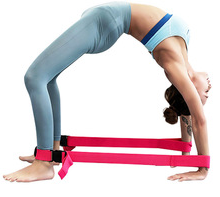 6.5 ft Cotton Yoga Stretch Belt – Leg Stretching Strap for Ballet, Cheer, Dance & Gymnastics