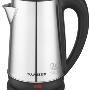 Electric Stainless Steel Kettle – 2.0L with Black Handle