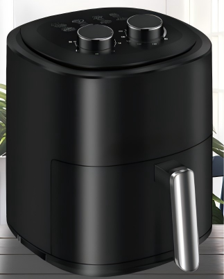 MK-66 6L Analog Air Fryer with Dual Knob Controls