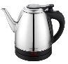 Gooseneck Electric Stainless Steel Kettle – 1.0L with Black Handle