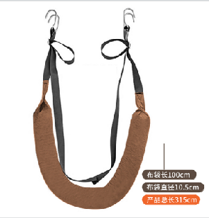 Back Pull Stretcher – Ergonomic Lumbar Suspension Belt for Lower Back Traction & Pain Relief
