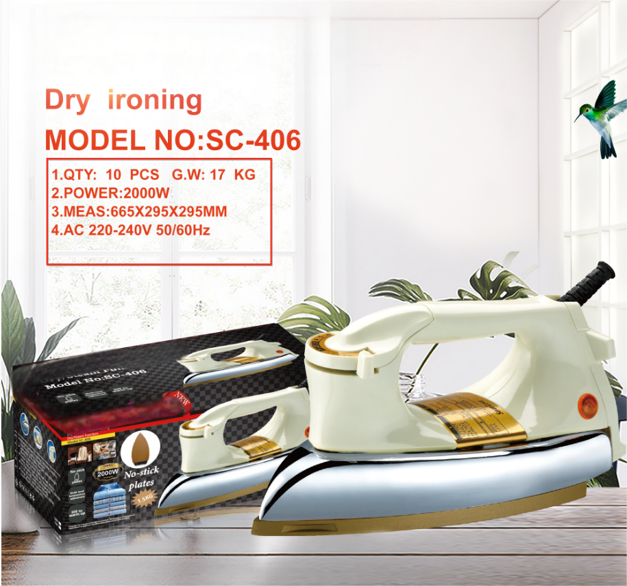 PressMaster Classic Dry Iron Series — 1000W–2000W - Image 2