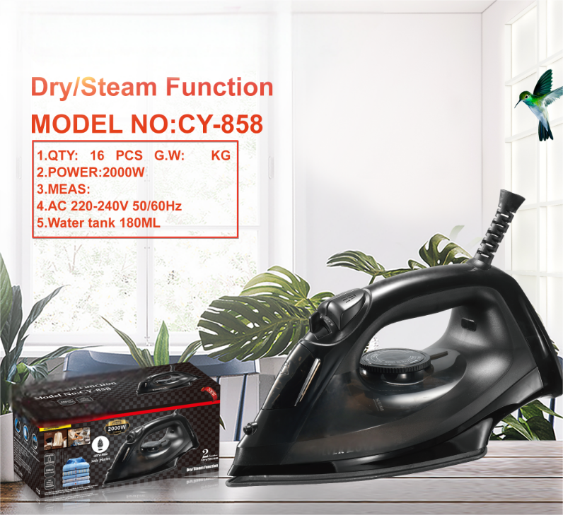 SteamMaster Pro Series Steam & Dry Iron — 1000W–2200W - Image 10