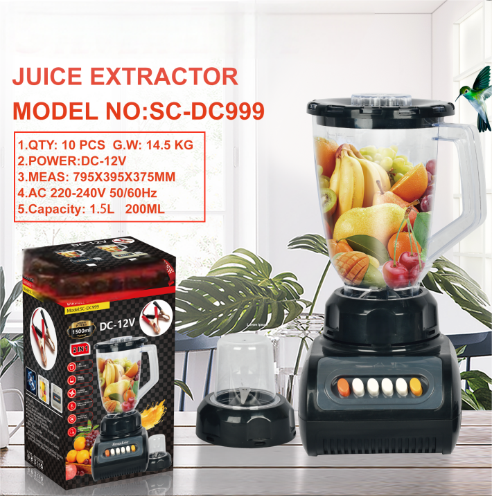 BlendMaster Pro Series Juice Extractor & Blender — 450W–4500W