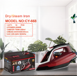 SteamMaster Pro Series Steam & Dry Iron — 1000W–2200W - Image 14