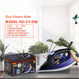 SteamMaster Pro Series Steam & Dry Iron — 1000W–2200W - Image 16
