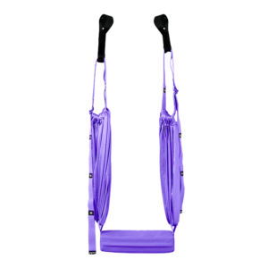Aerial Yoga Swing Strap – Anti-Gravity Inversion Stretch Rope with Adjustable Door Anchor