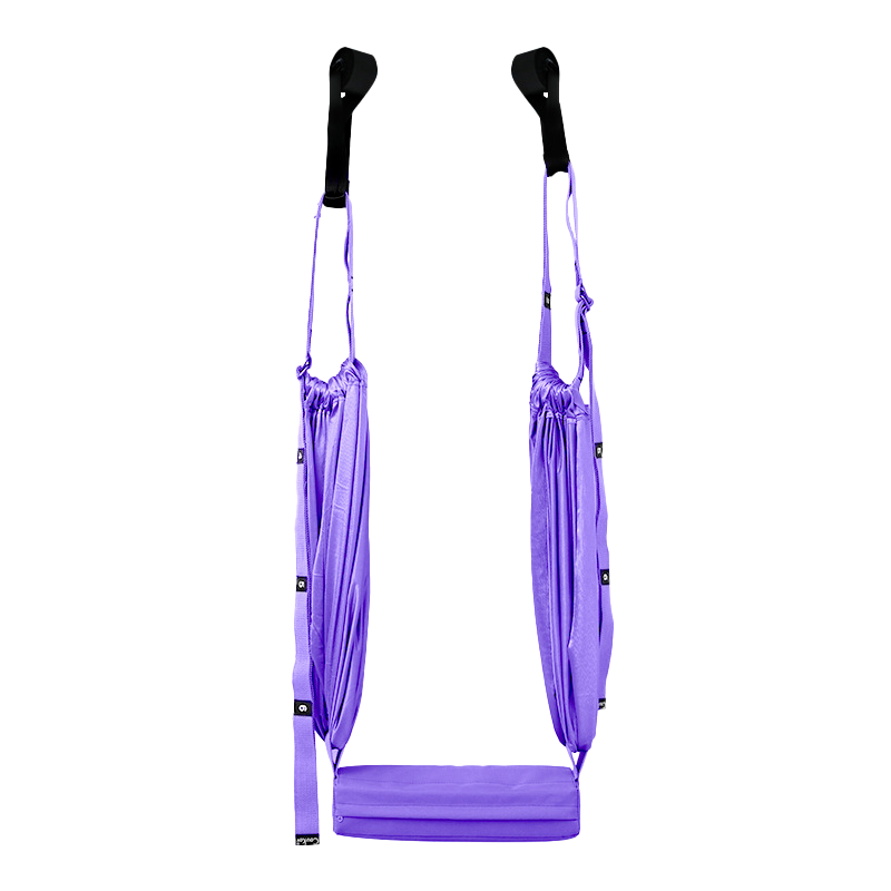 Aerial Yoga Swing Strap – Anti-Gravity Inversion Stretch Rope with Adjustable Door Anchor