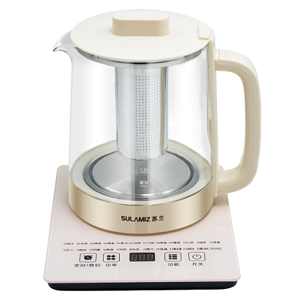 Multi-Function Glass Electric Kettle with Tea Infuser – 1.5L