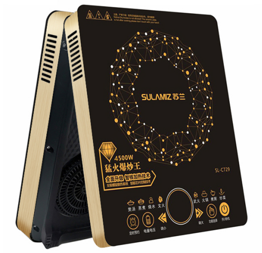 High-Power Induction Cooker with Diamond Network Design – 4500W