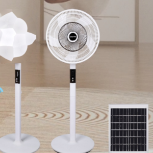 FS-388 16-Inch Solar Rechargeable Stand Fan with Remote Control
